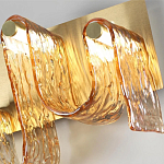 Бра волнистой формы из фактурного стекла Big Wave варинант исполнения - 8 | Loft Concept в Брянске