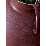 Ваза бордовая с 2-мя фактурными ручками Vase Burgundy Glaze варинант исполнения - 4 | Loft Concept в Брянске