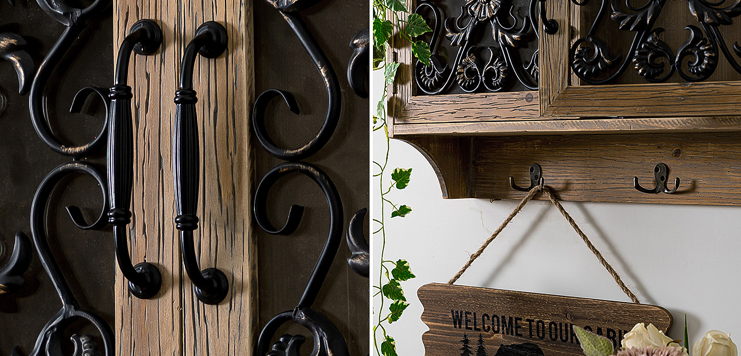 Полка Albert Provence Wood Shelf Полка Albert Provence Wood Shelf - Loft-Concept в Брянске