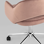 Кресло для компьютерного стола Veloury Pink варинант исполнения - 8 | Loft Concept в Брянске