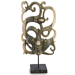 Маска ручной работы деревянная резная Mask Abstraction варинант исполнения - 1 | Loft Concept в Брянске