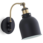 Бра с черным плафоном из металла Roomsy варинант исполнения - 1 | Loft Concept в Брянске