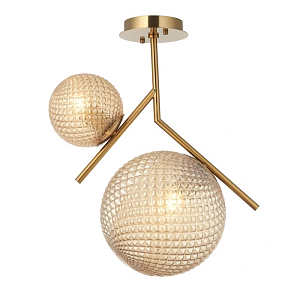 Потолочный светильник Perforated Bubbles с темным плафоном