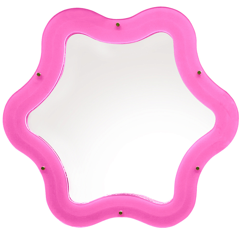 Зеркало Seletti Tiny Flower Розовый Зеркало Seletti Tiny Flower Розовый в Брянске | Loft Concept