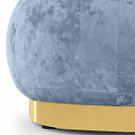 Длинный овальный пуф Ambrose Soft Oval Pouf варинант исполнения - 7 | Loft Concept в Брянске