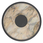 Бра круглое светодиодное с черной рамкой Stone Circle варинант исполнения - 1 | Loft Concept в Брянске