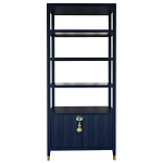 Стеллаж со стеклянными полками Elsa Dreams Blue варинант исполнения - 9 | Loft Concept в Брянске