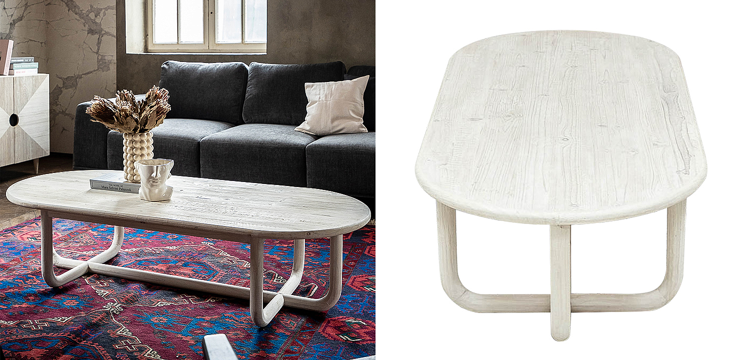 Кофейный стол Mathis Wood Coffee Table Кофейный стол Mathis Wood Coffee Table - Loft-Concept в Брянске