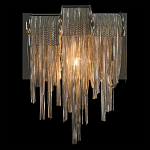 Бра с перфорированными металлическими дугами и цепочками 22 см Atlantis Chain варинант исполнения - 10 | Loft Concept в Брянске