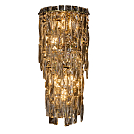 Бра с каскадом из прозрачного хрусталя и корпусом золотого цвета Constant Sparks варинант исполнения - 7 | Loft Concept в Брянске