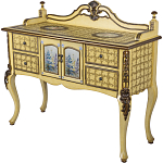 Комод деревянный Illustration of flowers варинант исполнения - 4 | Loft Concept в Брянске