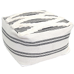 Пуф  Black and White Stripe варинант исполнения - 1 | Loft Concept в Брянске