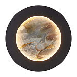 Бра в форме диска черного цвета Borders of Black варинант исполнения - 1 | Loft Concept в Брянске