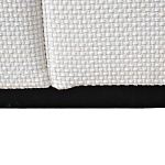 Дизайнерское кресло мягкое с обивкой из рогожки кремового цвета Decoration of Everything варинант исполнения - 3 | Loft Concept в Брянске