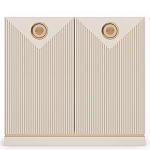 Комод с фактурными дверцами Satin Furniture варинант исполнения - 4 | Loft Concept в Брянске