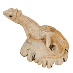 Статуэтка из дерева ящерица Animals of the World варинант исполнения - 4 | Loft Concept в Брянске