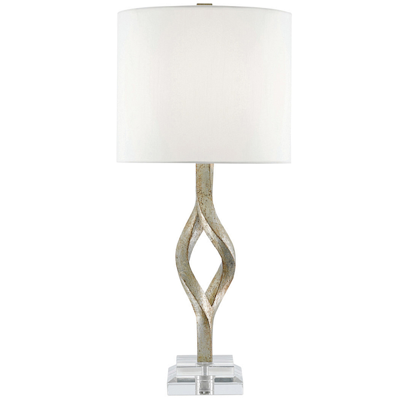 Настольная лампа с фигурным состаренным основанием Flooding with Light ivory ( слоновая кость ) Серебряный Прозрачный Настольная лампа с фигурным состаренным основанием Flooding with Light ivory ( слоновая кость ) Серебряный Прозрачный в Брянске | Loft Concept
