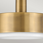 Подвесной светильник цилиндрический с белым плафоном Hinkley варинант исполнения - 10 | Loft Concept в Брянске