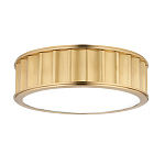 Потолочный светильник с гофрированным абажуром цвета латунь Millennium варинант исполнения - 1 | Loft Concept в Брянске