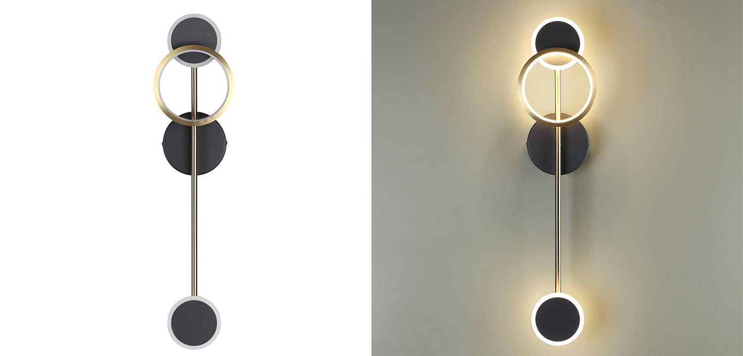 Бра Bendik Gold Ring Wall lamp A Бра Bendik Gold Ring Wall lamp A - Loft-Concept в Брянске
