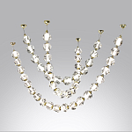 Подвесной светильник из прозрачных шаров Bubbles Bocci варинант исполнения - 3 | Loft Concept в Брянске