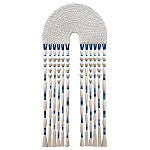 Настенное украшение из нитей Корона с кисточками Crown Wall Hanging варинант исполнения - 4 | Loft Concept в Брянске