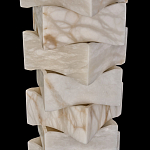 Торшер из натурального камня Stone Constructor варинант исполнения - 3 | Loft Concept в Брянске