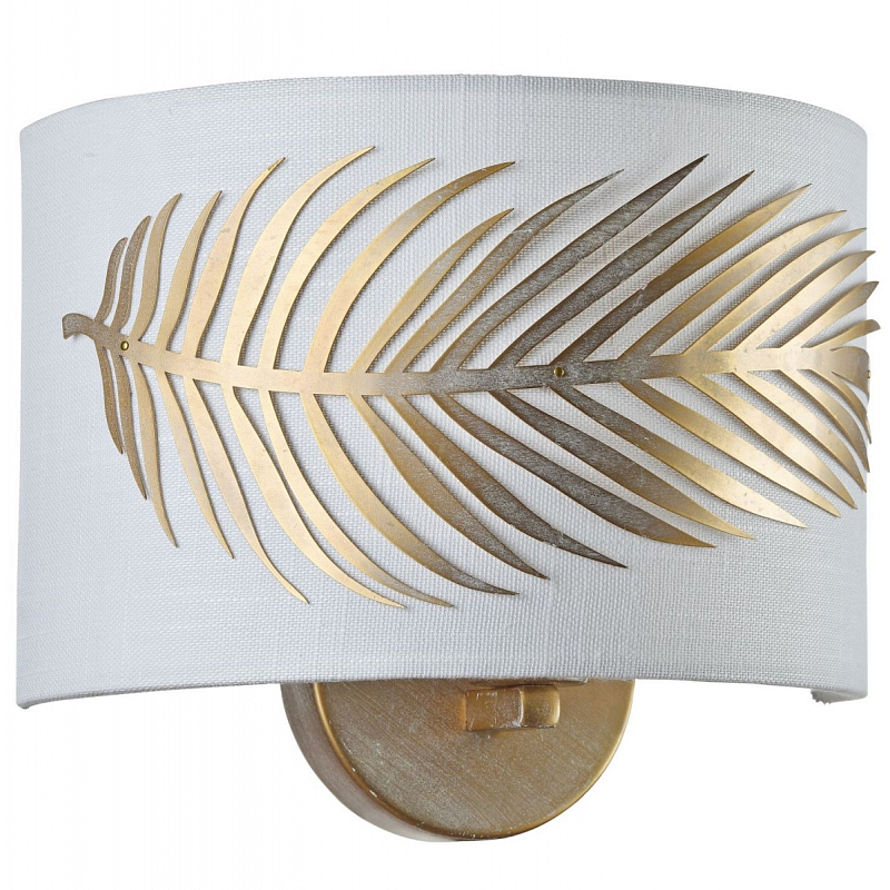 Бра Golden Feather Sconces Золотой Белый Бра Golden Feather Sconces Золотой Белый в Брянске | Loft Concept