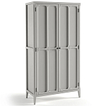 Шкаф серый Silva Grey Cabinet варинант исполнения - 2 | Loft Concept в Брянске