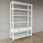 Стеллаж с двумя ящиками Elsa Dreams White варинант исполнения - 1 | Loft Concept в Брянске