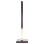 Ручка шариковая на подставке из натурального камня Обсидиан Stone Pens варинант исполнения - 1 | Loft Concept в Брянске