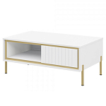 Стол журнальный белый глянцевый Antique Order варинант исполнения - 1 | Loft Concept в Брянске