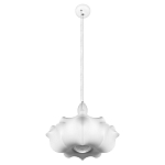 Подвесной светильник с белым фигурным абажуром и мягкими волнистыми краями Cloud Motion  варинант исполнения - 2 | Loft Concept в Брянске