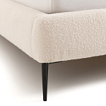 Кровать с обивкой букле Wanda Boucle Bed варинант исполнения - 6 | Loft Concept в Брянске