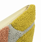 Чехол на подушку с рисунком горчичного цвета Elan Textured варинант исполнения - 5 | Loft Concept в Брянске