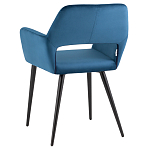 Стул с подлокотниками синий NEASAN STOOL варинант исполнения - 5 | Loft Concept в Брянске