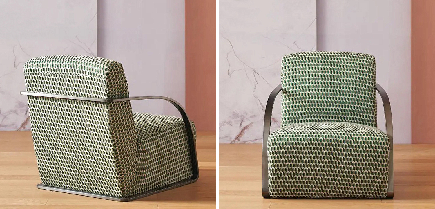 Кресло Esme Green Pattern Armchair Кресло Esme Green Pattern Armchair - Loft-Concept в Брянске