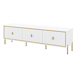 ТВ-тумба белая с тремя ящиками Antique Order варинант исполнения - 1 | Loft Concept в Брянске