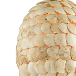 Подвесной светильник с каскадом из круглых декоративных элементов Texture Discs варинант исполнения - 1 | Loft Concept в Брянске