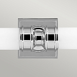 Бра для ванных комнат горизонтальное с двумя матовыми стеклянными цилиндическими плафонами Feiss варинант исполнения - 6 | Loft Concept в Брянске