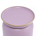 Журнальный столик круглый сиреневого цвета Noticeable Element варинант исполнения - 2 | Loft Concept в Брянске