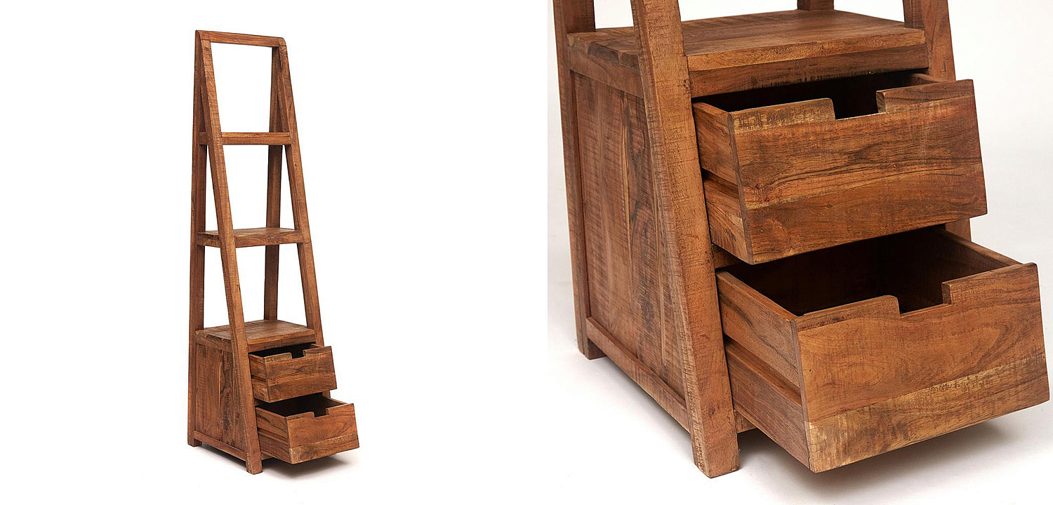 Этажерка Acacia Bookcase Freya II Этажерка Acacia Bookcase Freya II - Loft-Concept в Брянске