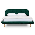 Кровать с мягким изголовьем Palmer Bed варинант исполнения - 2 | Loft Concept в Брянске