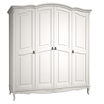 Шкаф белый из массива бука в стиле прованс White Provence варинант исполнения - 1 | Loft Concept в Брянске