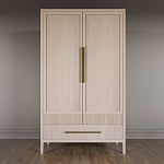 Шкаф платяной Primo с выдвижными ящиками шпон Черный дуб варинант исполнения - 2 | Loft Concept в Брянске