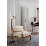 Торшер с плафоном из перфорированного металла Elledge Floor Lamp варинант исполнения - 2 | Loft Concept в Брянске
