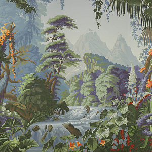 Обои ручная роспись L'Eden Eden on scenic paper