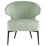 Современное мягкое кресло на металлических ножках Rakush Pistachio варинант исполнения - 2 | Loft Concept в Брянске