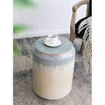 Керамический Табурет в оттенках бежевого и голубого цветов Gradient Stool варинант исполнения - 4 | Loft Concept в Брянске