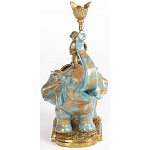 Фарфоровый подсвечник Слон с эмоцией Fluens варинант исполнения - 4 | Loft Concept в Брянске